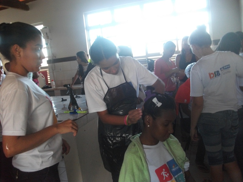 Aulas pr�ticas Projeto Trilha Tanha�u e Sussuarana