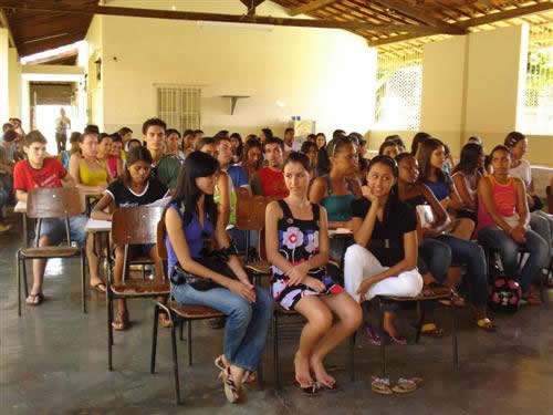 Aula inaugural - Juventude Cidad� em Guanambi