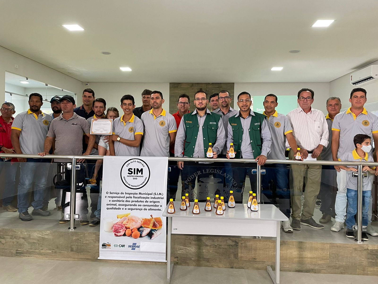 Casa do Mel do munic�pio de Tanque Novo recebe certificado do Servi�o de Inspe��o Municipal 