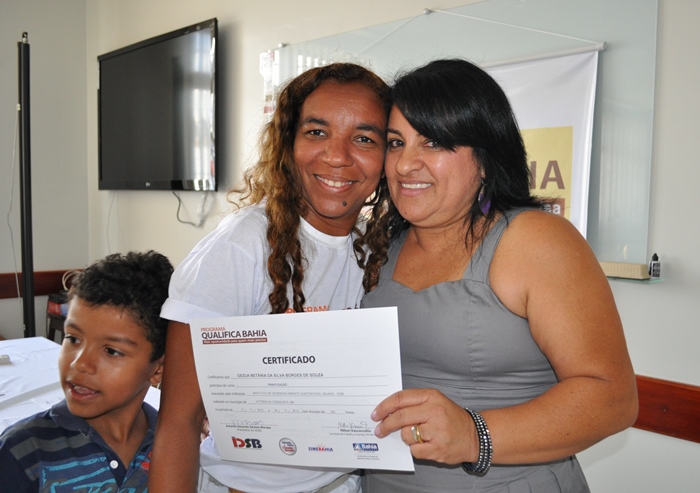 Certifica��o do Qualifica Bahia - Vit�ria da Conquista