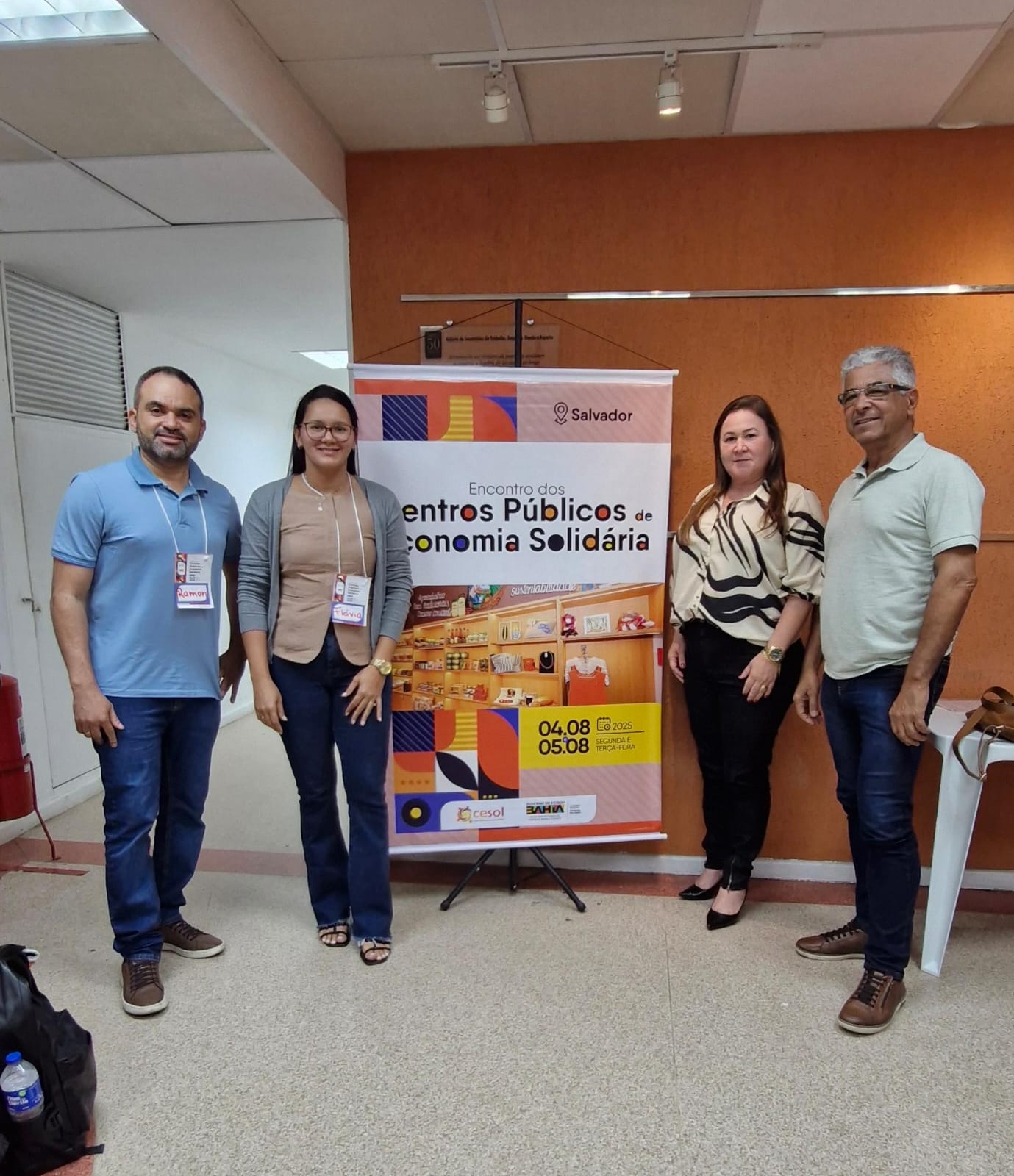 Cesol Sert�o Produtivo participa de Encontro dos Centros P�blicos de Economia Solid�ria em Salvador/BA