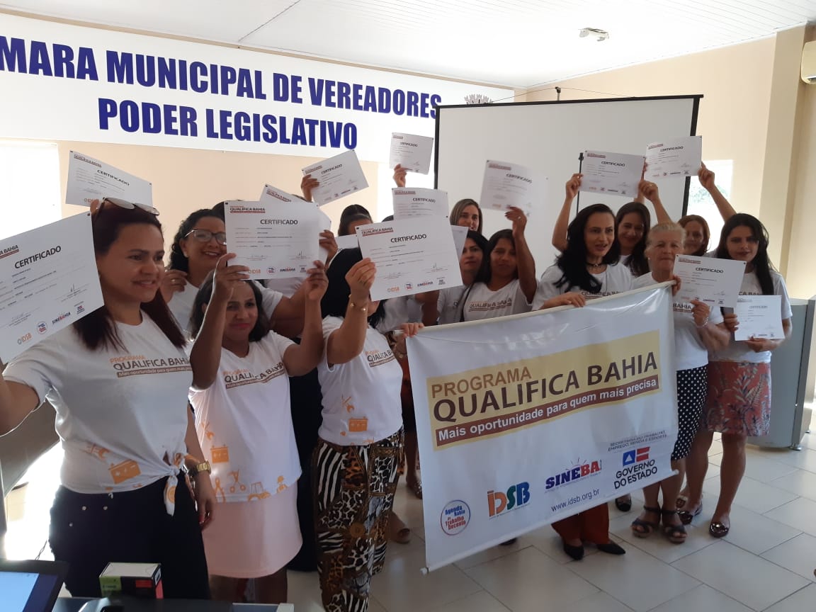 Qualifica Bahia: Novas turmas s�o certificadas!