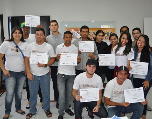 Certifica��o do Qualifica Bahia - Vit�ria da Conquista