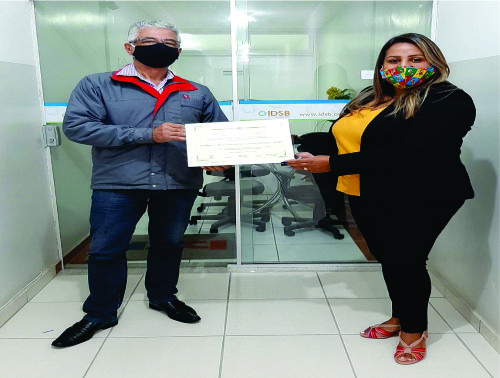 IDSB � homenageado pelos servi�os prestados � sociedade 