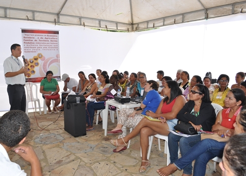 Palestras na II Feira Territorial de Economia Solid�ria - 2� dia