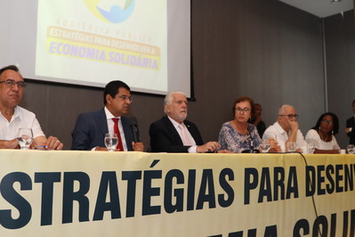 Audi�ncia p�blica debate fortalecimento da Economia Solid�ria