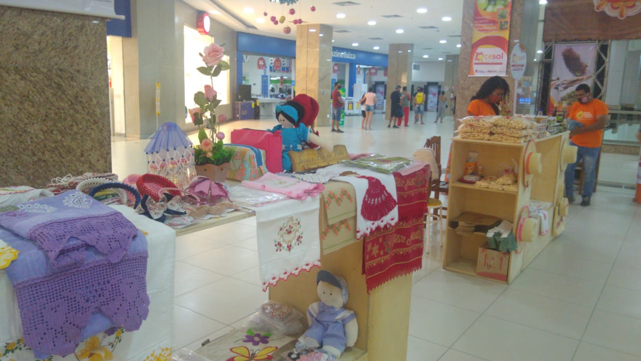 Cesol Sert�o Produtivo na Feira de Economia Solid�ria em Vit�ria da Conquista  