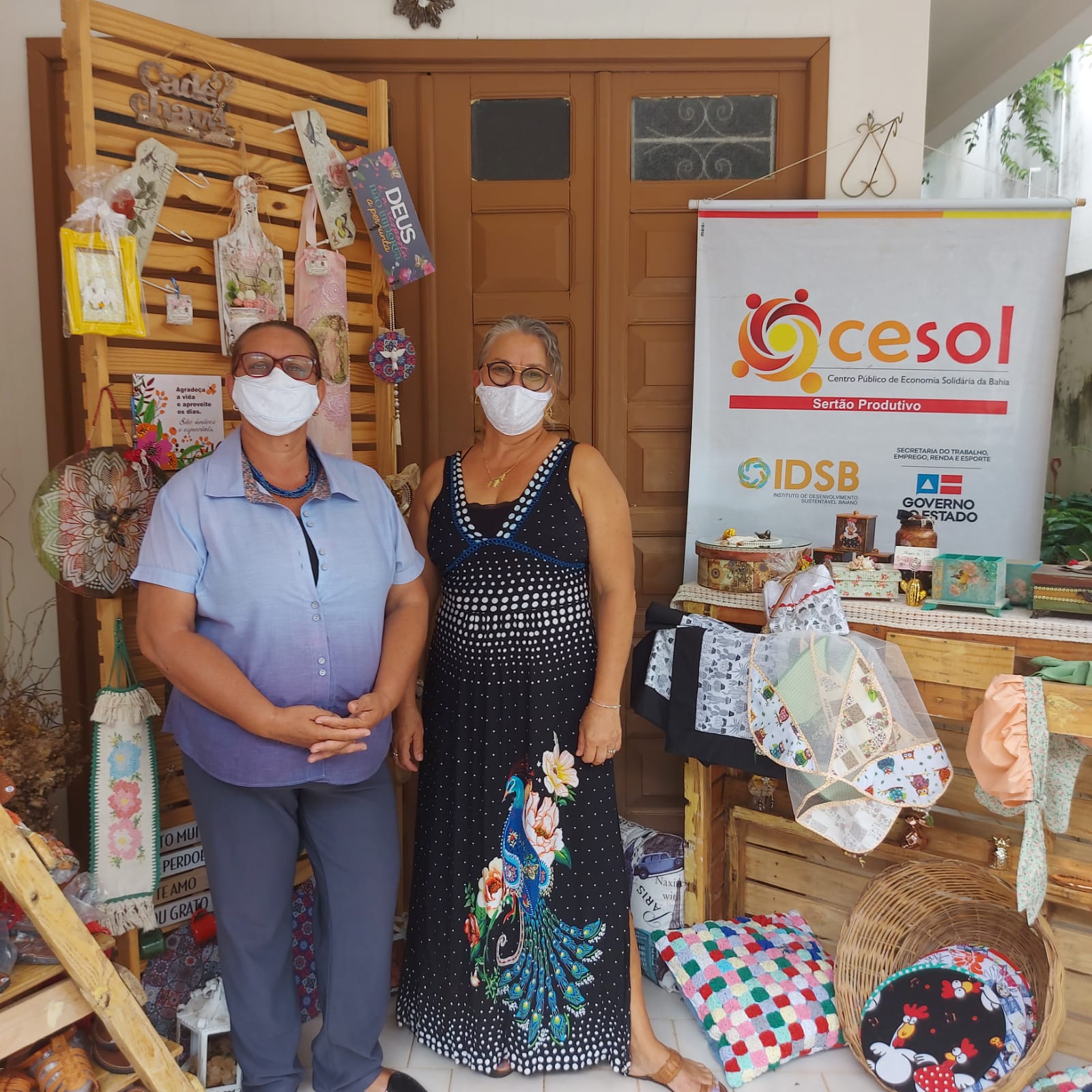 Mimos da Fil�: mulheres unidas pela arte 