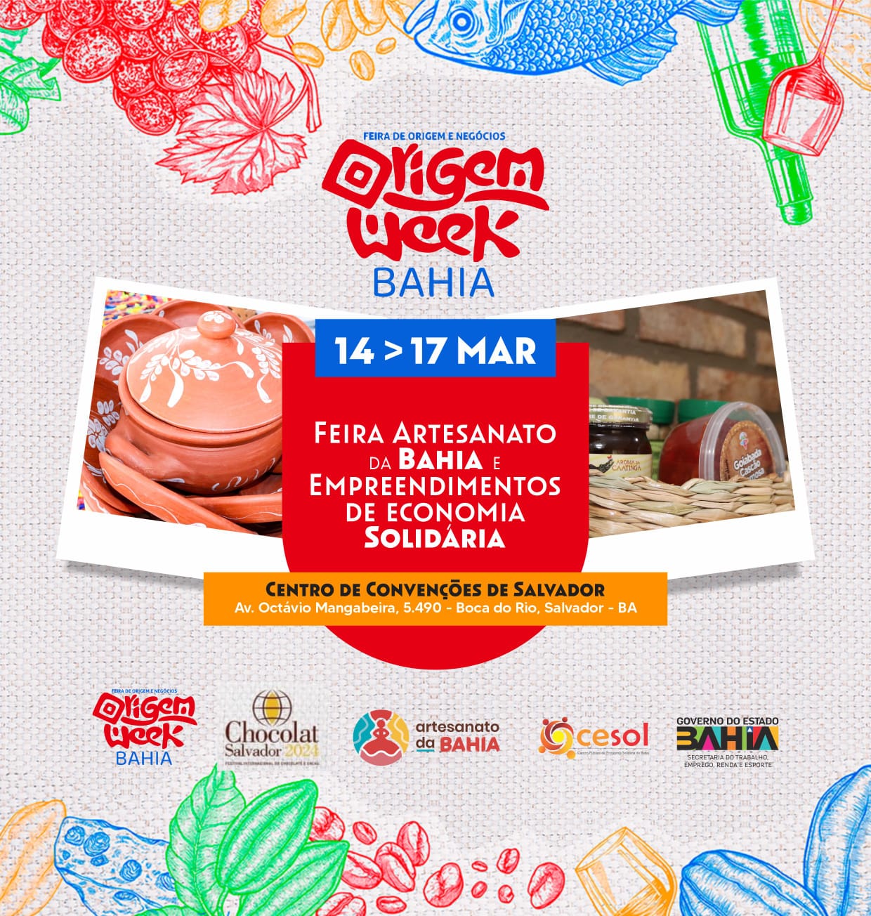 3� edi��o da Feira Origem Week conta com a participa��o de 12 Centros P�blicos de Economia Solid�ria