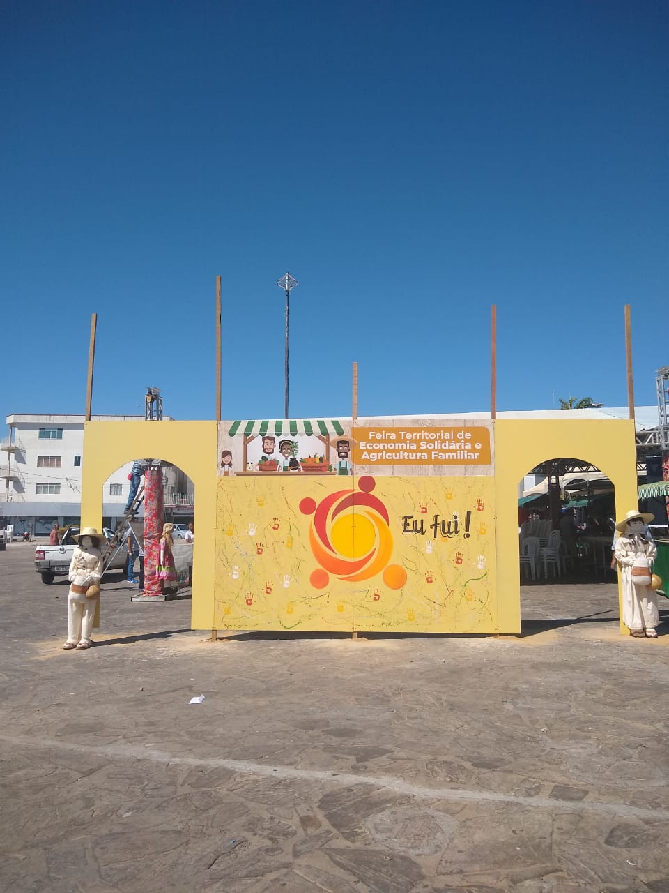 Primeiro dia da Feira Territorial da Economia Solid�ria e da Agricultura Familiar