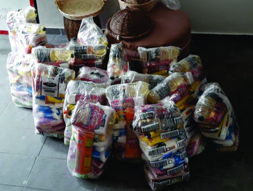 190 kg de alimentos foram arrecadados em parceria do Cesol com a C�ritas Diocesana de Caetit� 