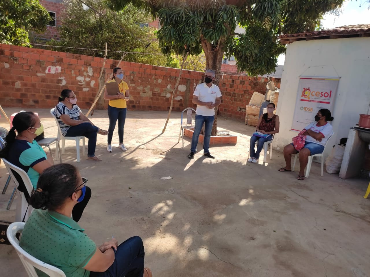 Visita aos Empreendimentos de Economia Popular Solid�ria de Palmas de Monte Alto 