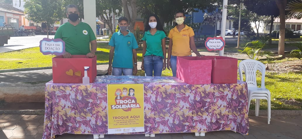 Campanha Troca Solid�ria, no primeiro semestre de 2020