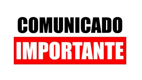 Atividades presenciais suspensas!