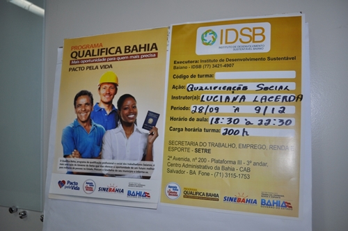 IDSB d� in�cio ao Qualifica Bahia
