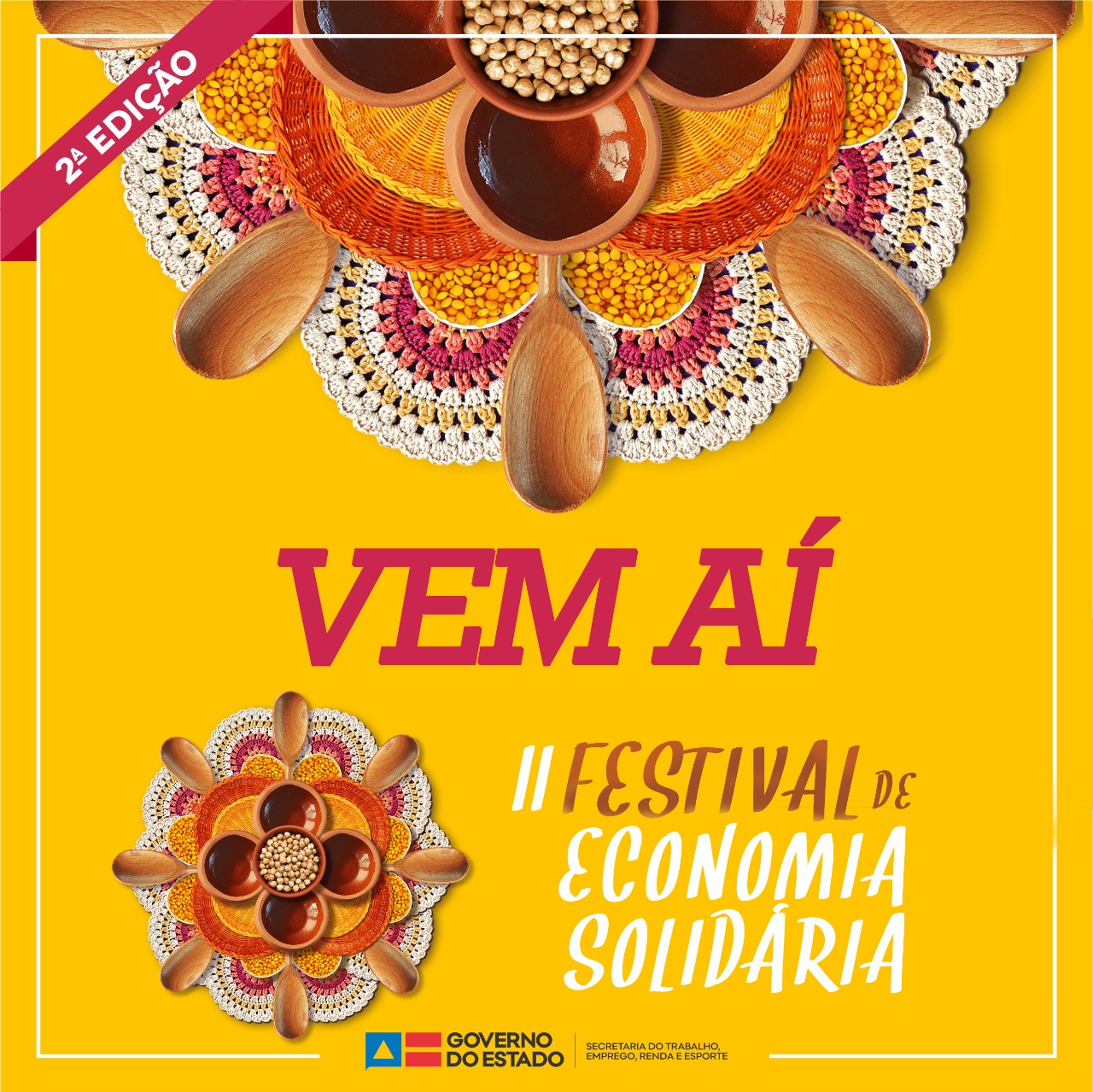 Vem a� o II Festival de Economia Solid�ria!