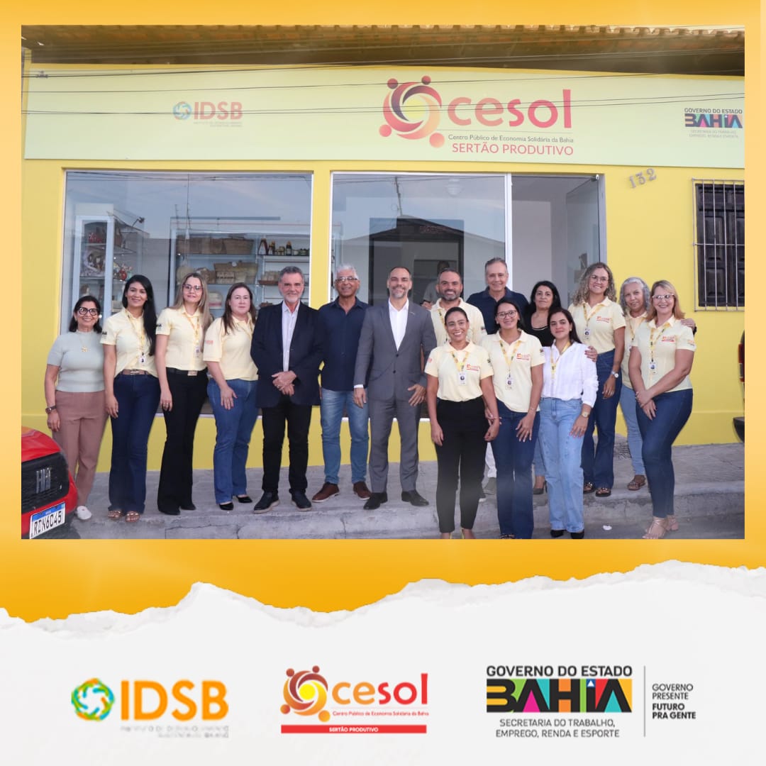 Secret�rio Augusto Vasconcelos visita CESOL Territ�rio Sert�o Produtivo e conhece novas instala��es