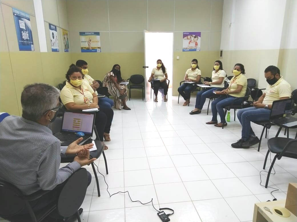 IDSB e equipe Cesol Sert�o Produtivo re�nem para planejar a��es para o ano de 2021 