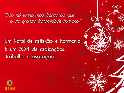 Feliz Natal e pr�spero Ano Novo!