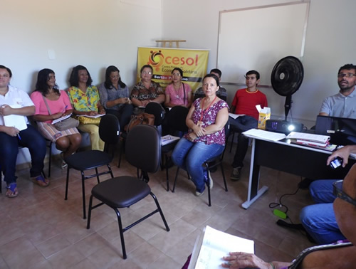 1� reuni�o da comiss�o organizadora da Confer�ncia Territorial de Economia Solid�ria